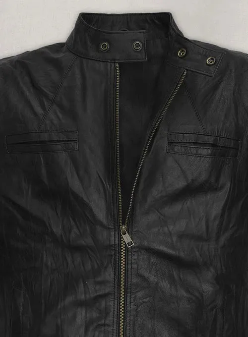 Amazing Zac Efron 17 Again Leather Jacket | Zac Efron Bomber Style Jacket by TJS