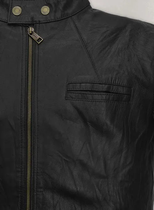 Amazing Zac Efron 17 Again Leather Jacket | Zac Efron Bomber Style Jacket by TJS