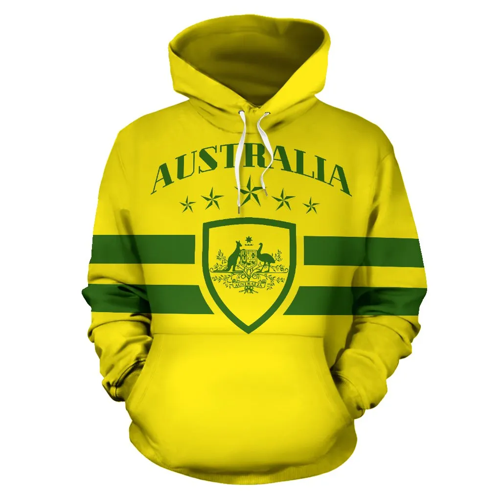 Australia Map All Over Hoodie - BN01