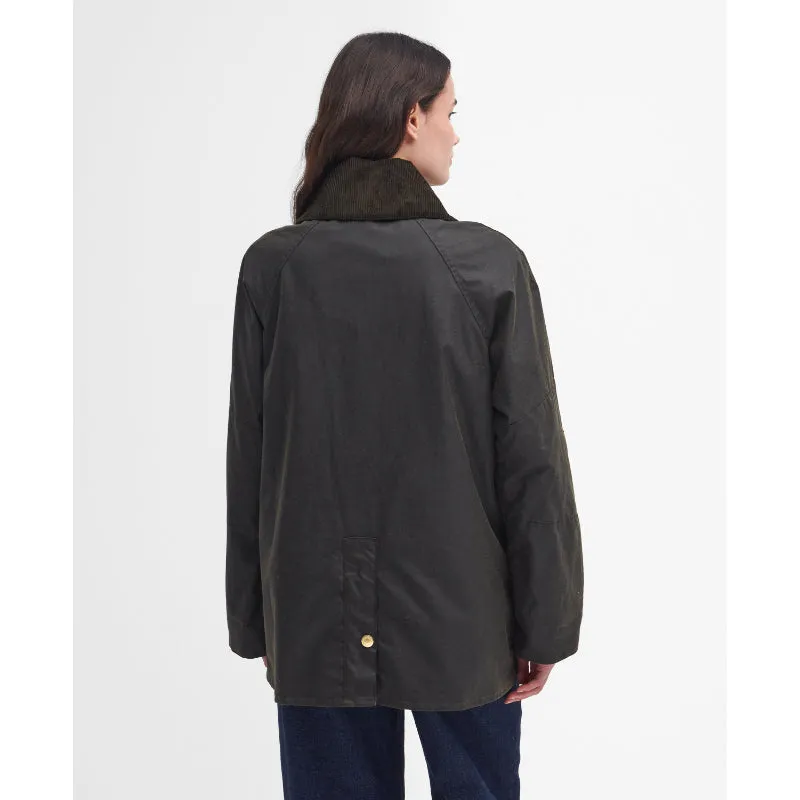 Barbour Allerston Wax Ladies Jacket - Olive/Ancient