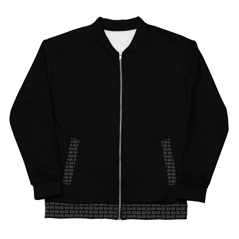 Base Apparel Details Unisex Bomber Jacket