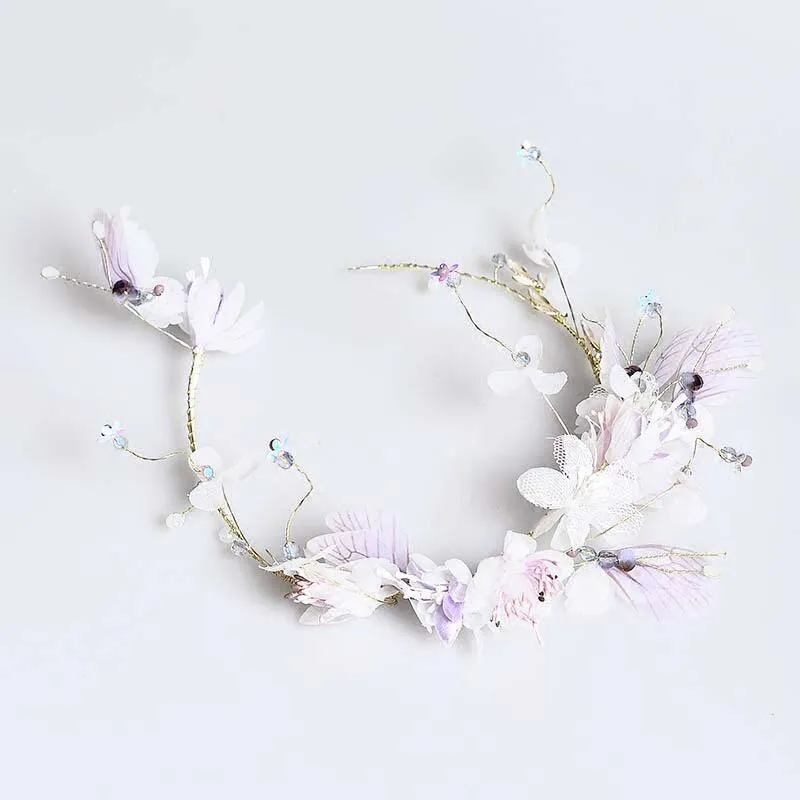 Beautiful Lavender Wedding Headpiece, Wedding Accessories, VB0594