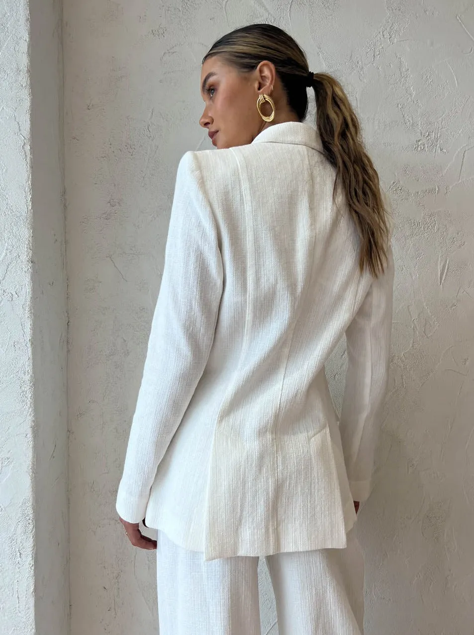 Bec and Bridge Stephanie Jacket in Ivory