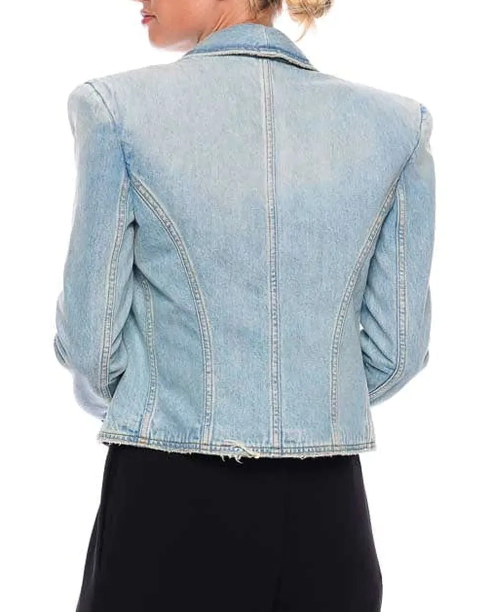 Blue Denim Spencer Jacket