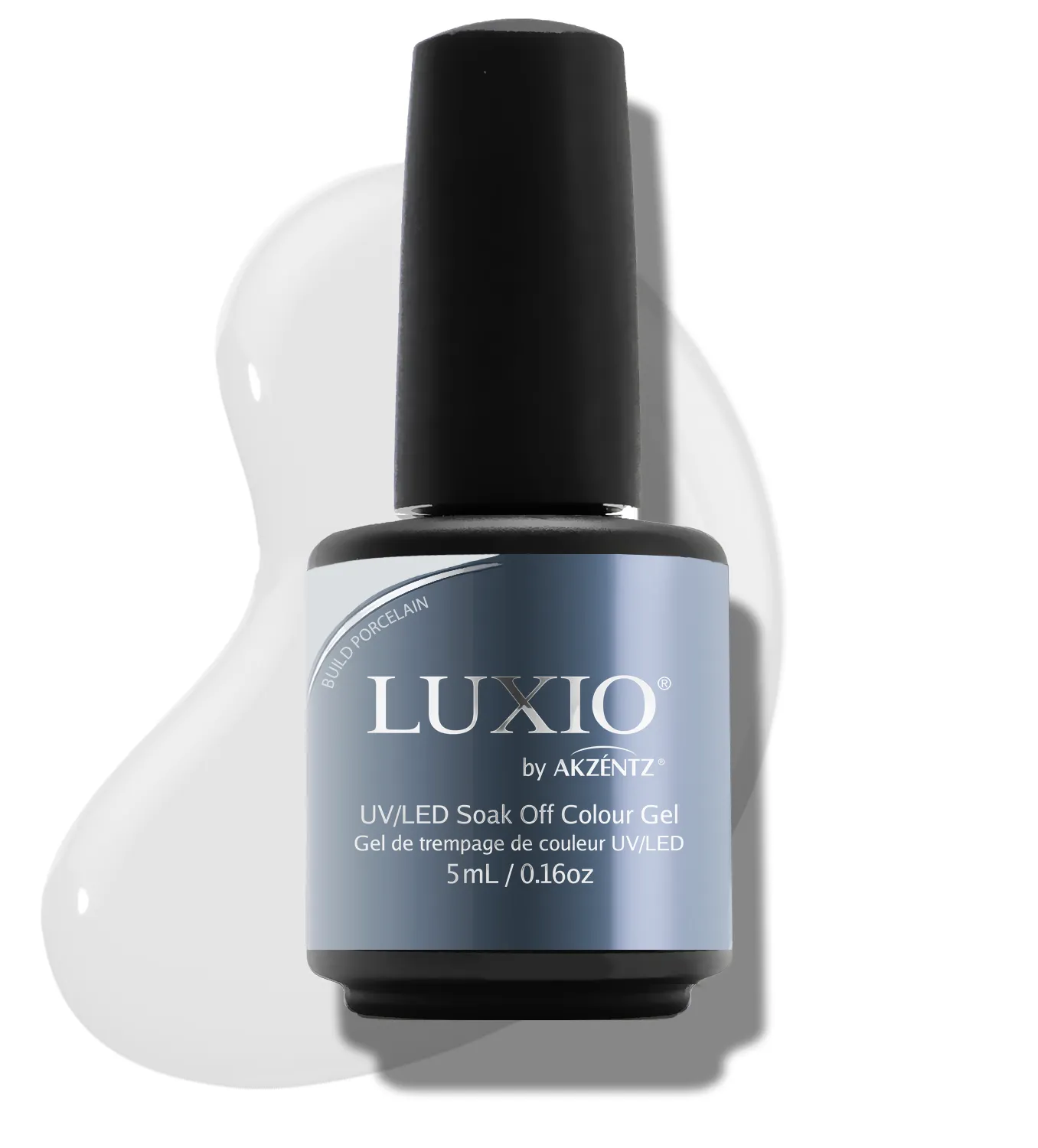 Build - Color: Porcelain - Akzentz Luxio .5oz/15ml