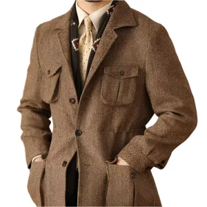 Business Safari Jacket For Men