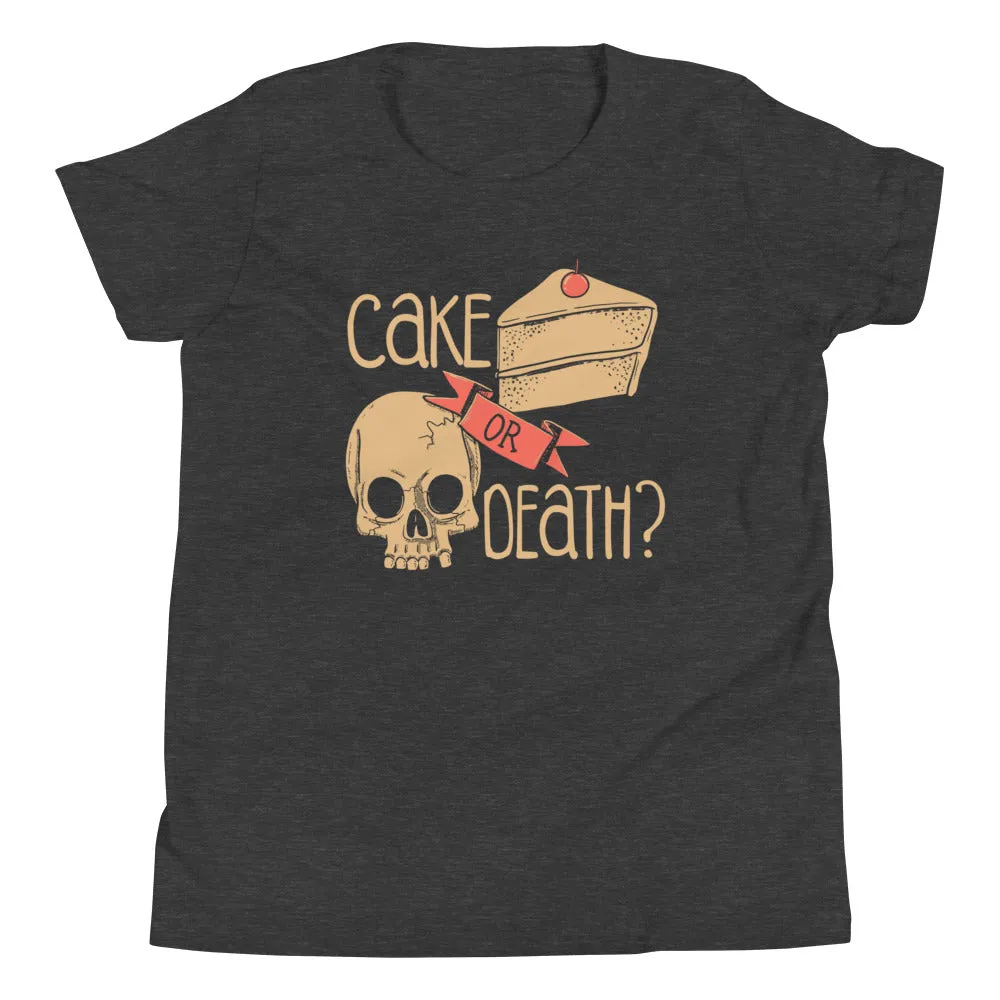 Cake Or Death? Kid's Youth Tee