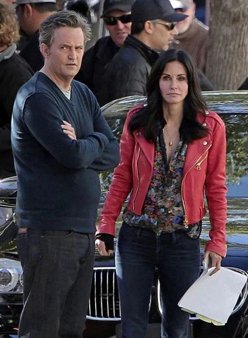 COURTENEY COX LEATHER JACKET | WOMEN CELEBRITY JACKET | GENUINE LEATHER JACKET BY TJS