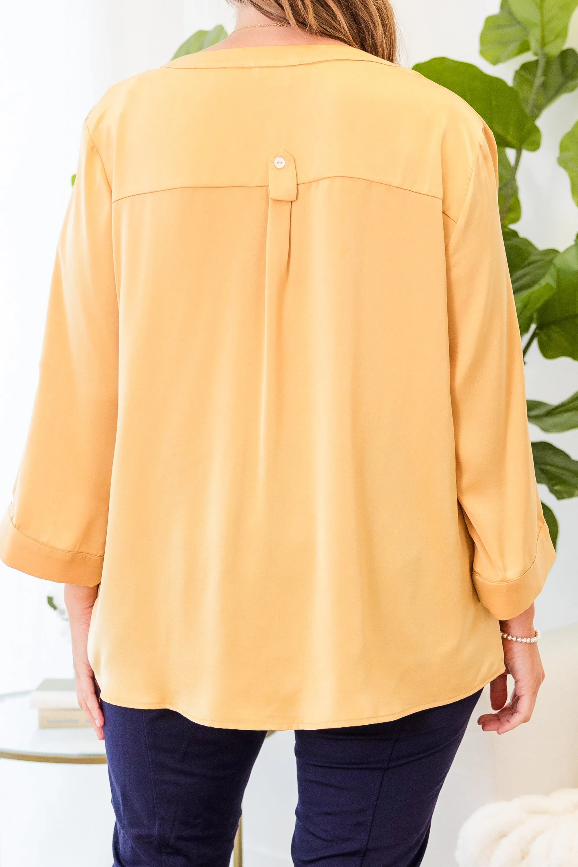 Cute And Charming Top, Yellow