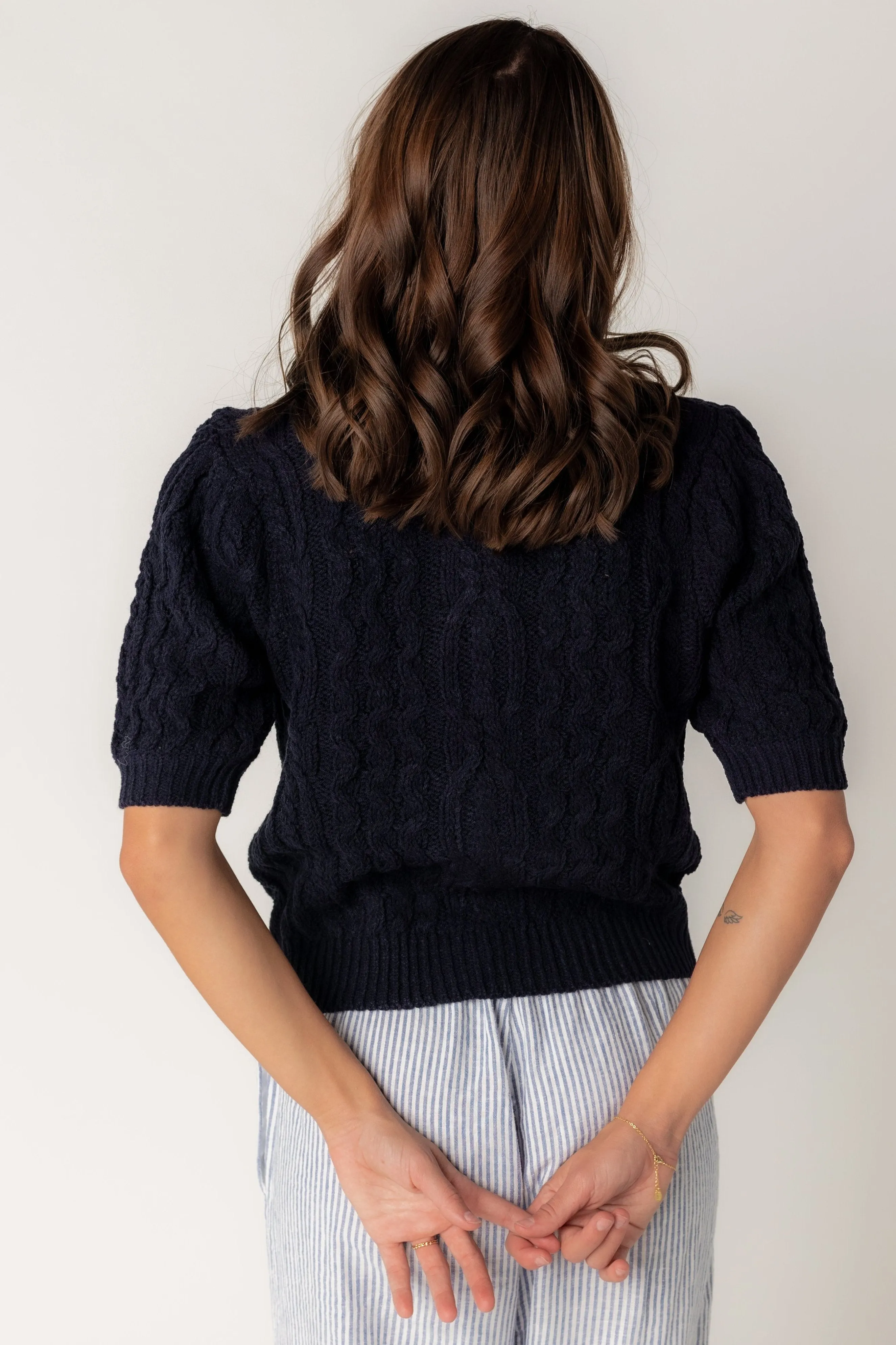 Del Ray Cable Knit Cardigan