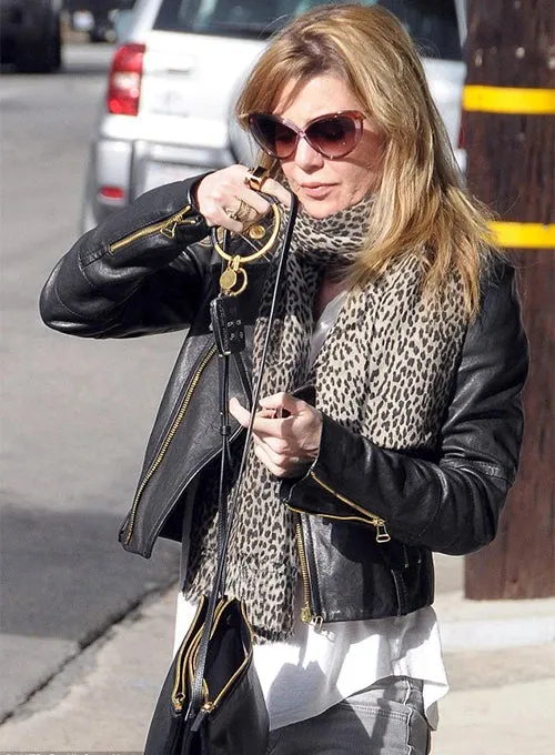 Ellen Pompeo Leather Jacket