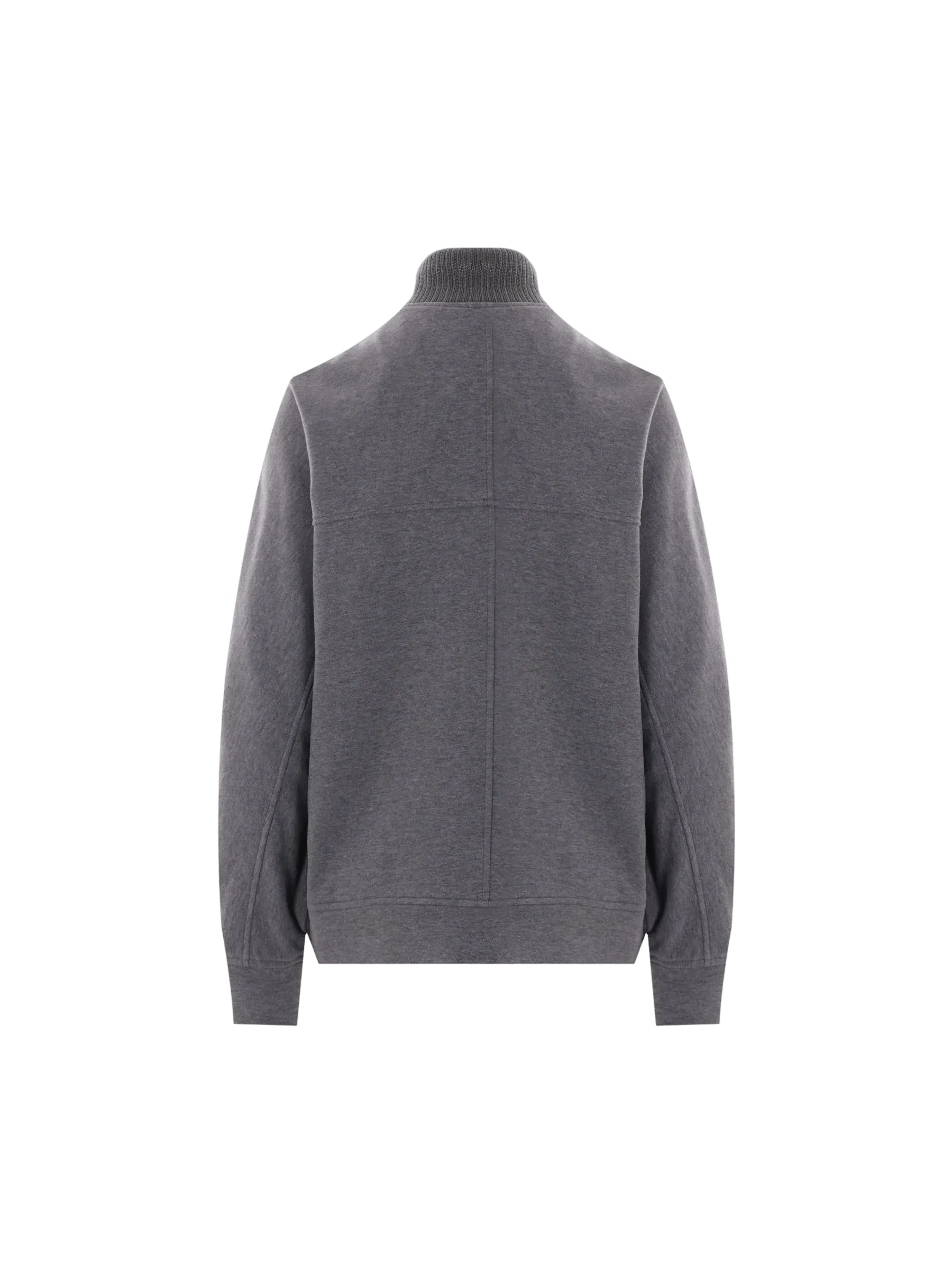 Full-Zip Sweatshirt in Jersey