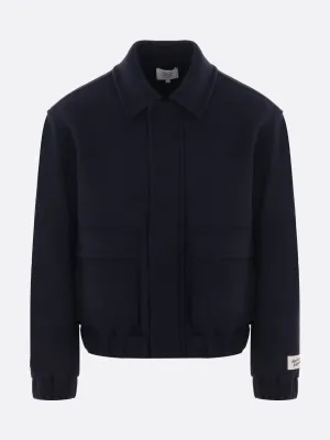 Full-Zip Wool Jacket