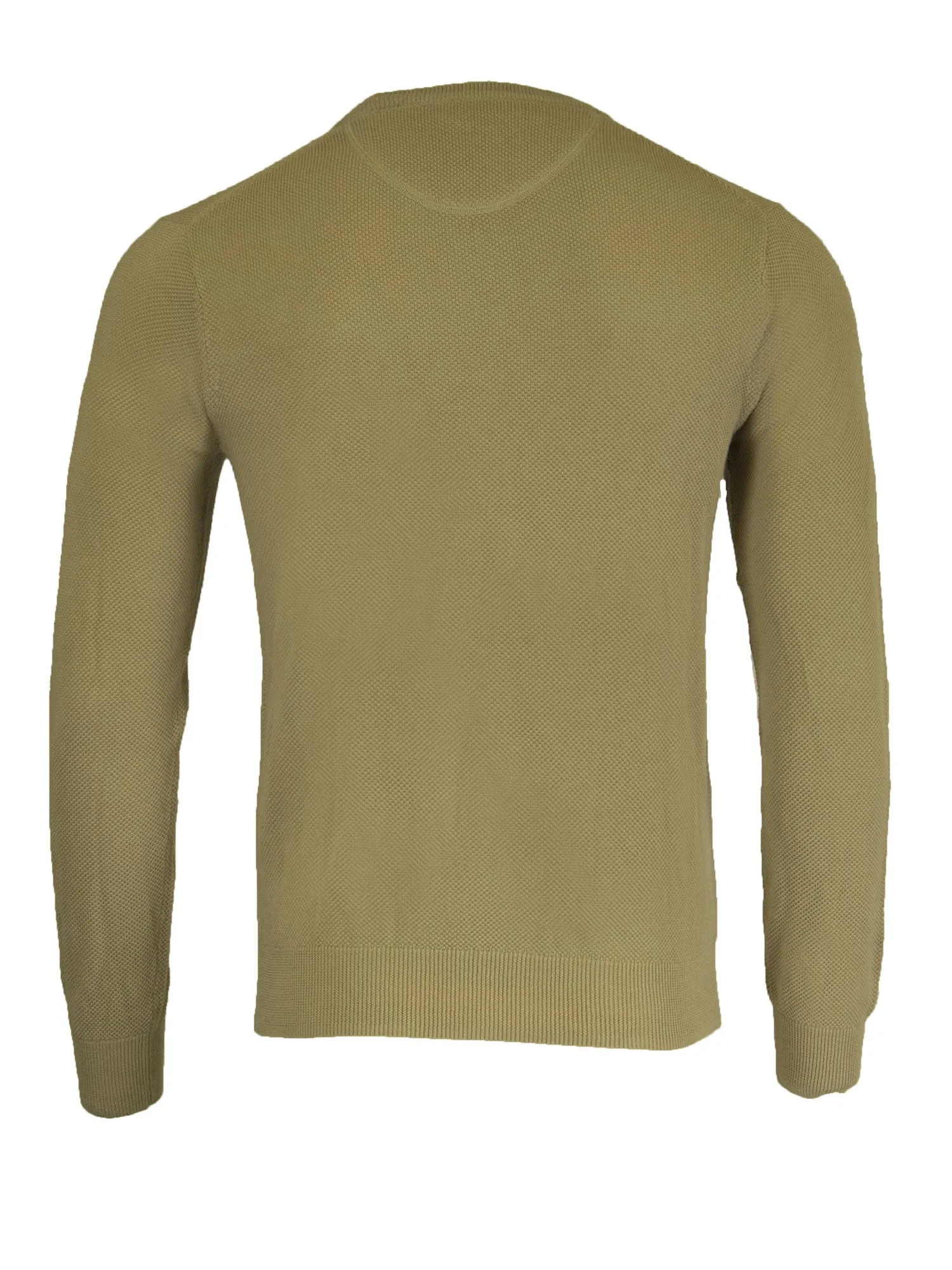 GANT Dry Sand Men's Cotton Pique Crew Sweater 80021 Size M $145 NWT