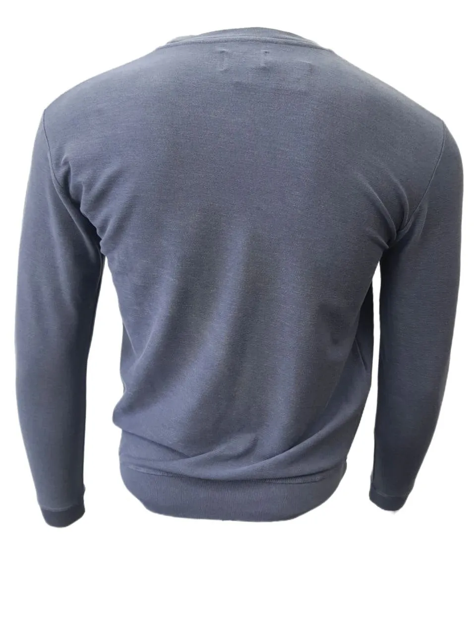 GOODLIFE Men's Blue Cotton Long Sleeve Pigment Dyed Sweatshirt #20PC Small NWT