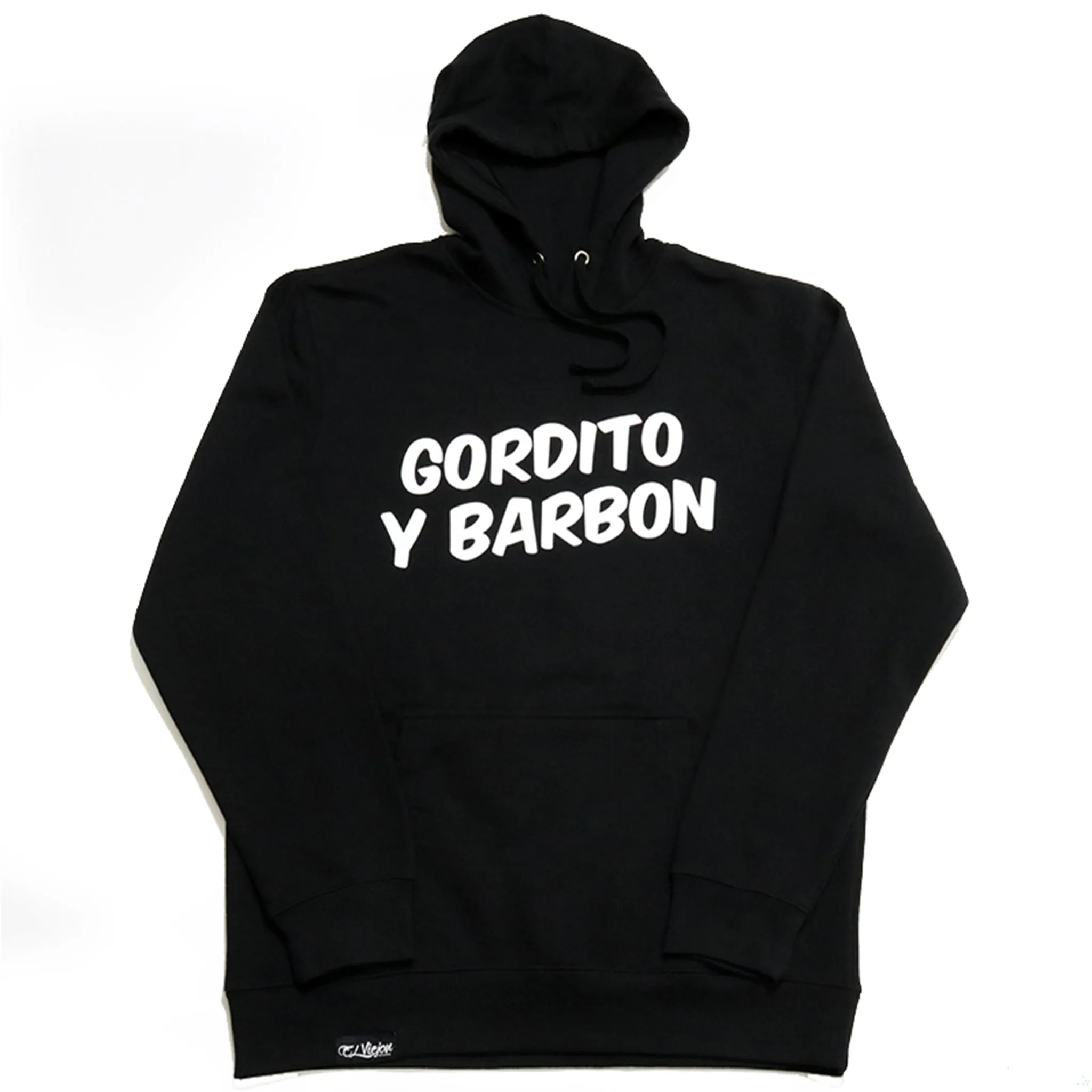 Gordito y Barbon Hoodie - BLACK