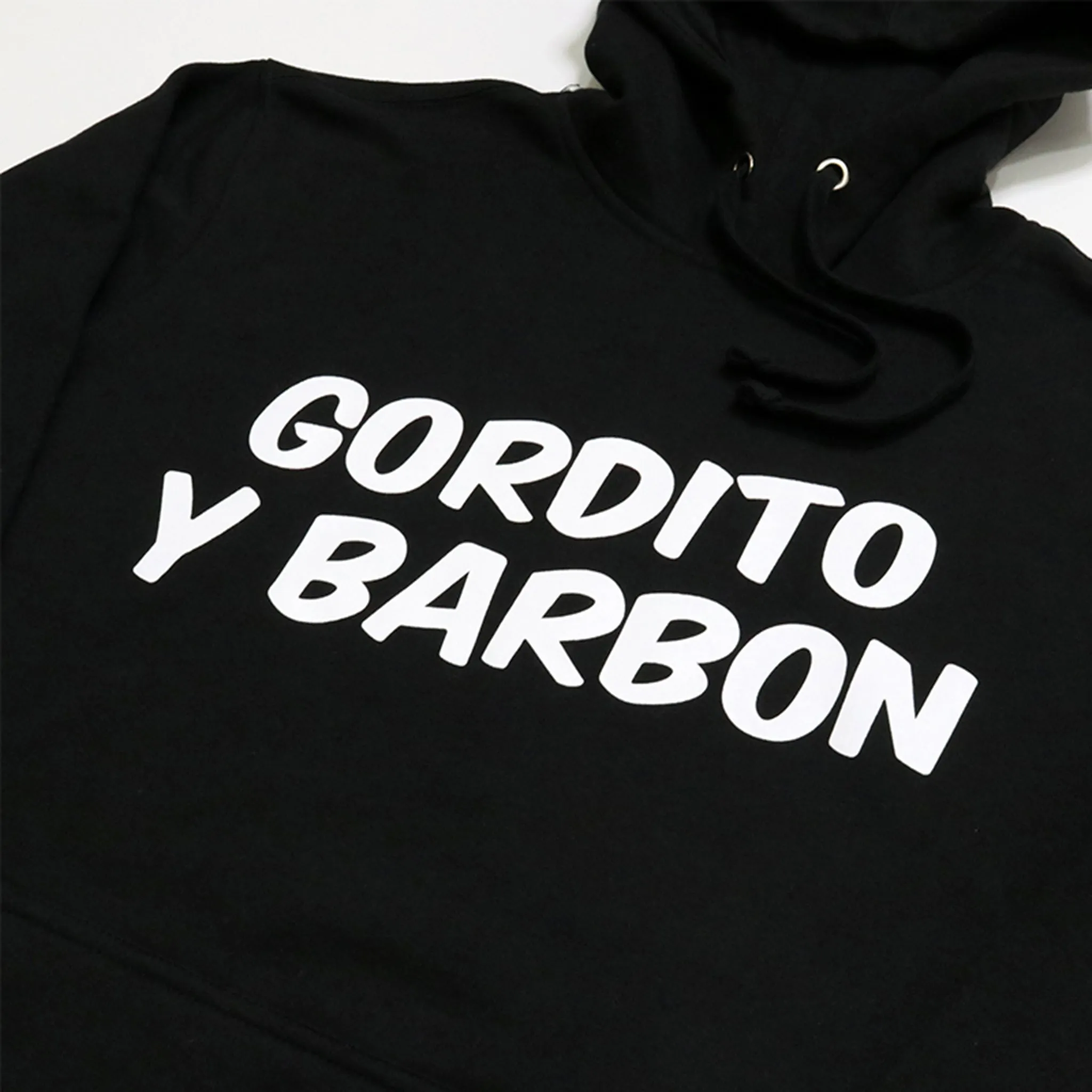 Gordito y Barbon Hoodie - BLACK