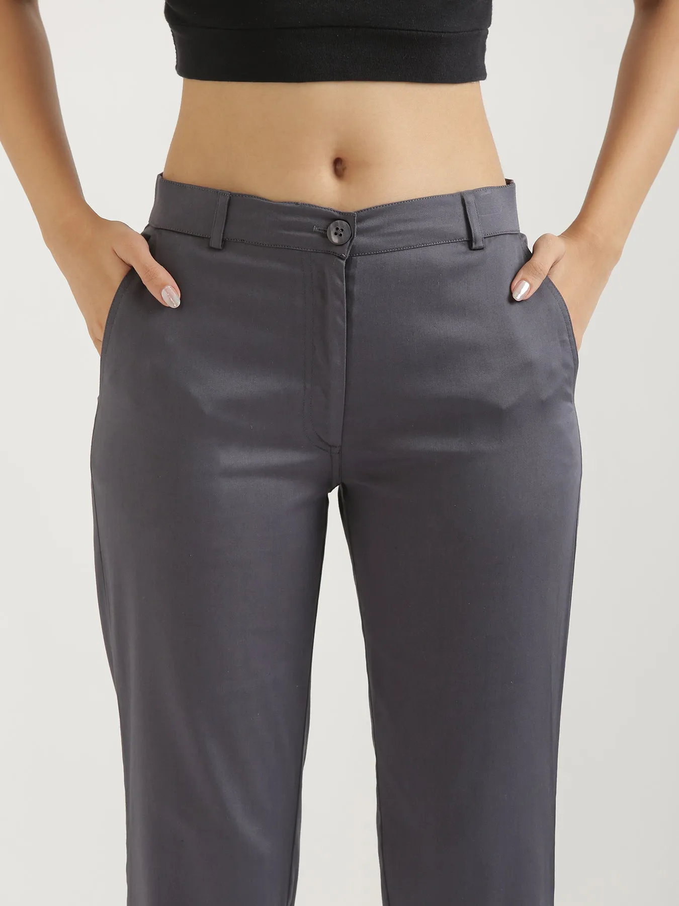 Grey Formal Pant