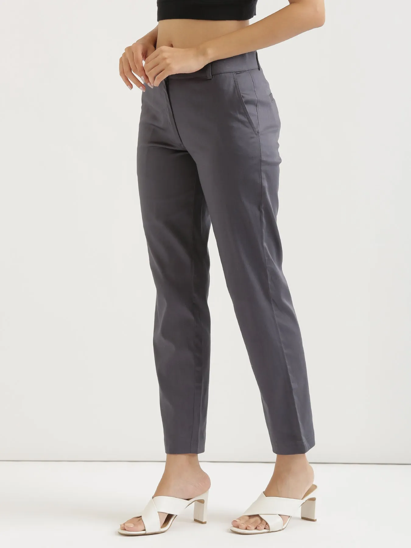 Grey Formal Pant