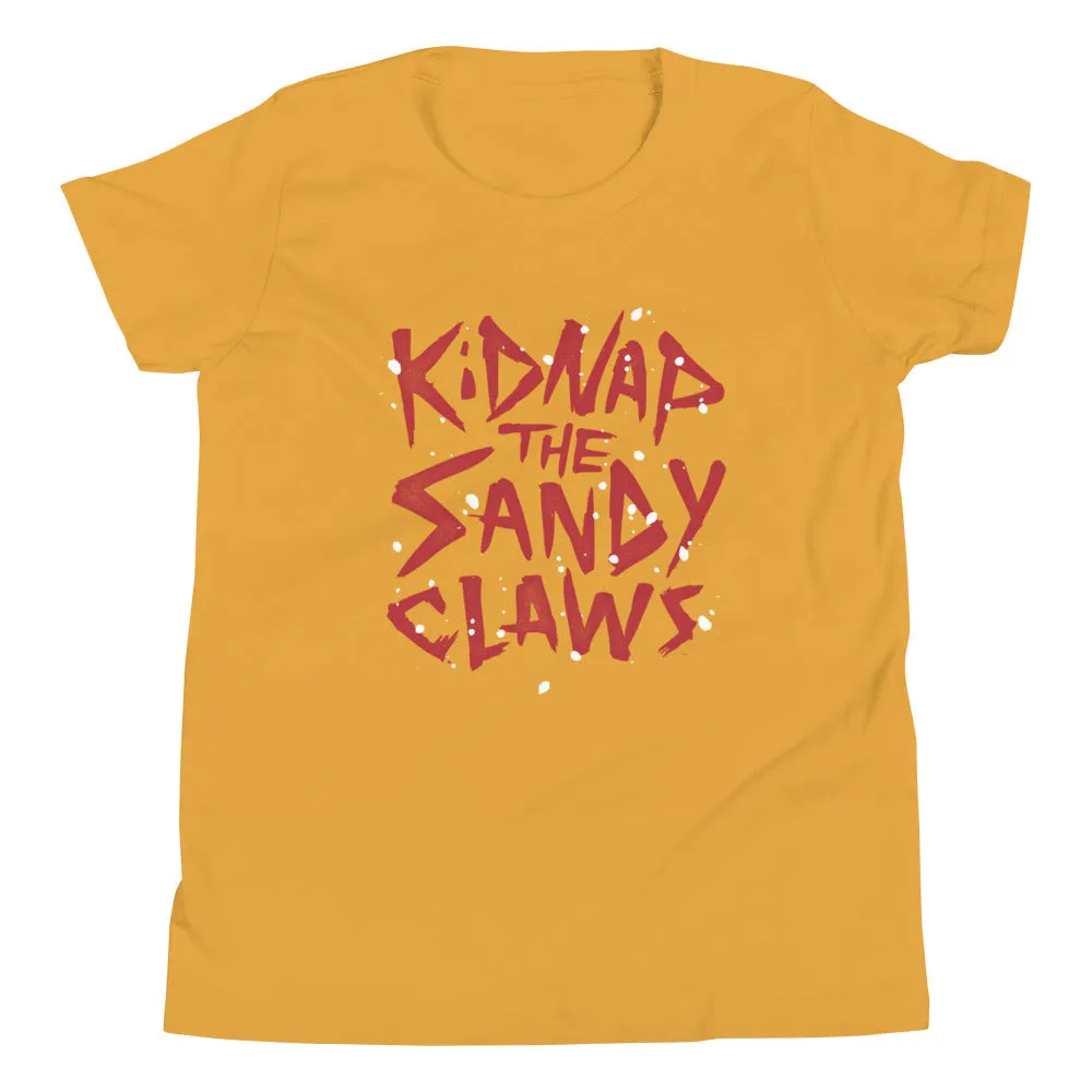 Kidnap The Sandy Claws Kid's Youth Tee