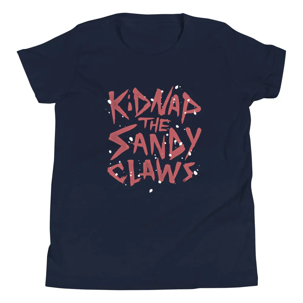 Kidnap The Sandy Claws Kid's Youth Tee