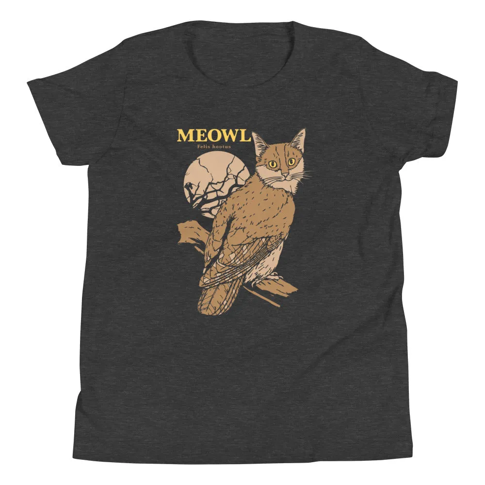 Meowl Kid's Youth Tee