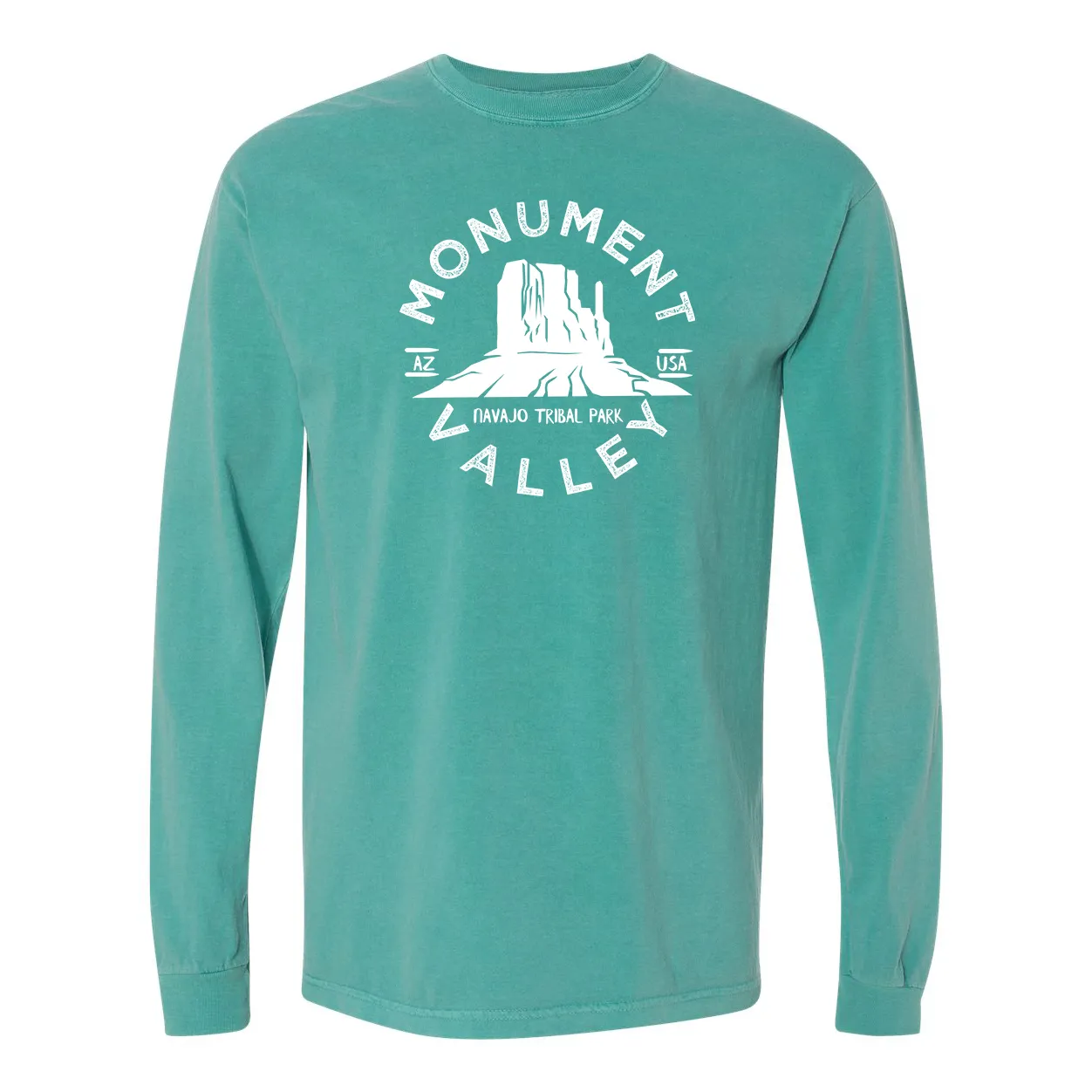 Monument Valley National Park Comfort Colors Long Sleeve T Shirt