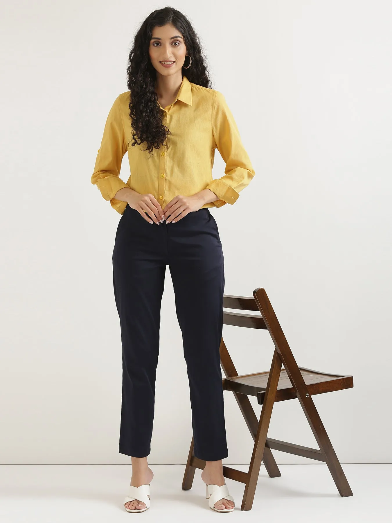 Navy Blue Formal Pant