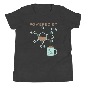 Powered By Caffeine Kid's Youth Tee