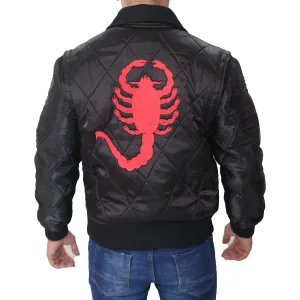 Ryan Gosling Red Scorpion Drive Jacket