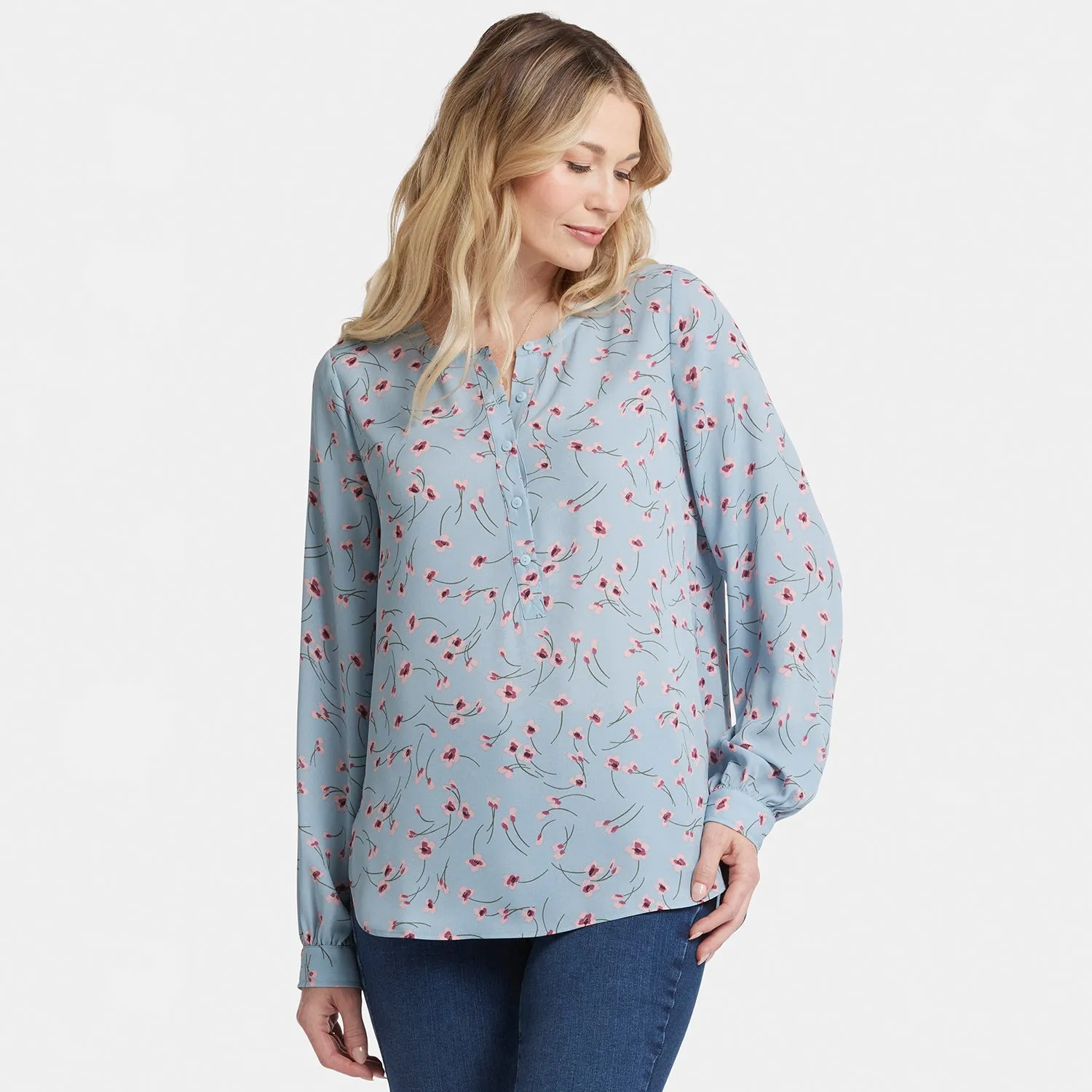 Simone Blouse - Mountain Petals