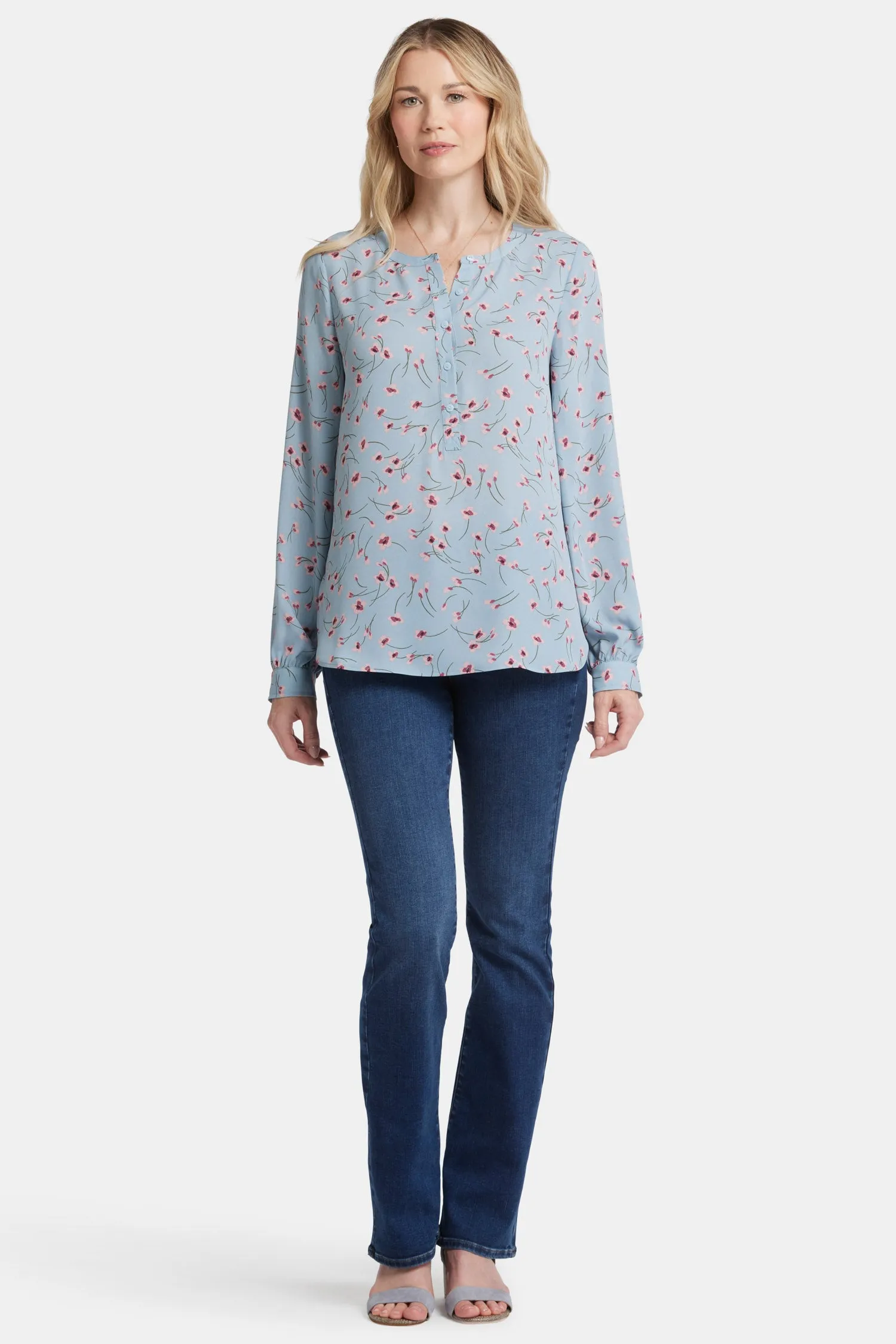 Simone Blouse - Mountain Petals