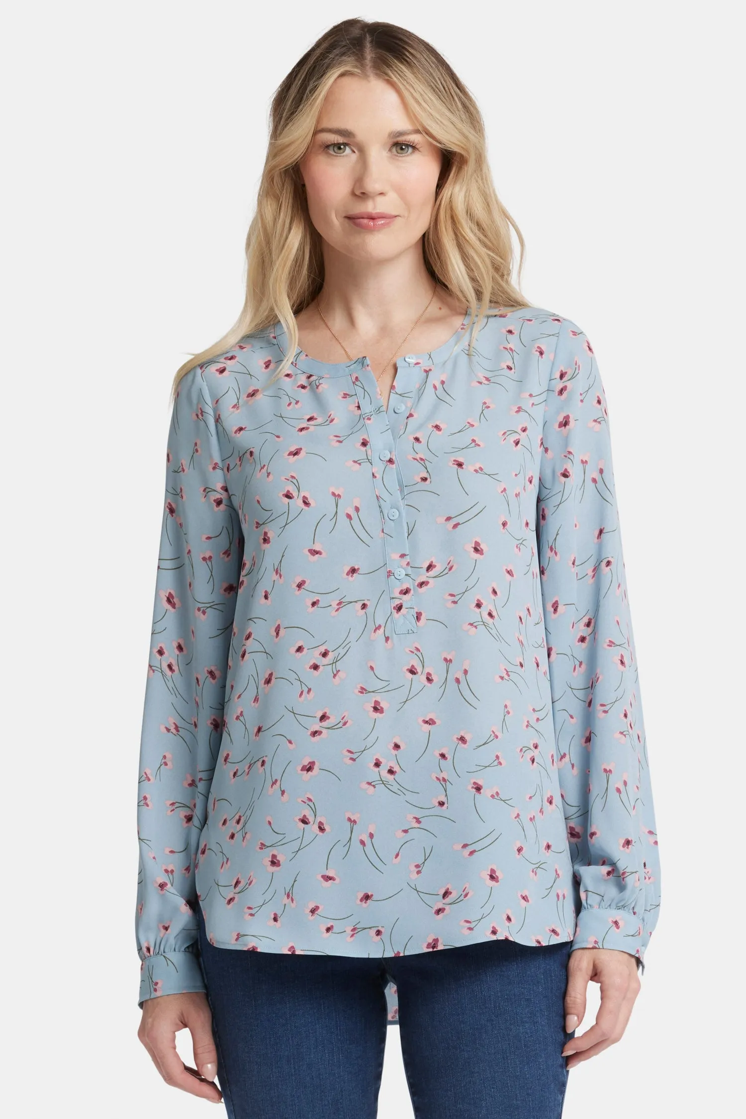 Simone Blouse - Mountain Petals