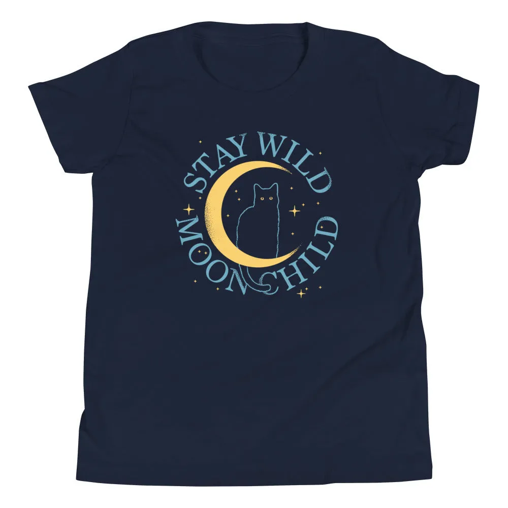 Stay Wild Moon Child Kid's Youth Tee