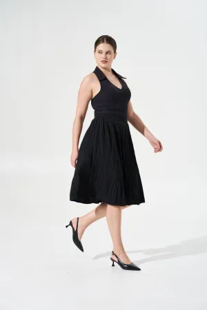 Tangs Display - Cooling & Stretchable Swirl Pleated Skirt