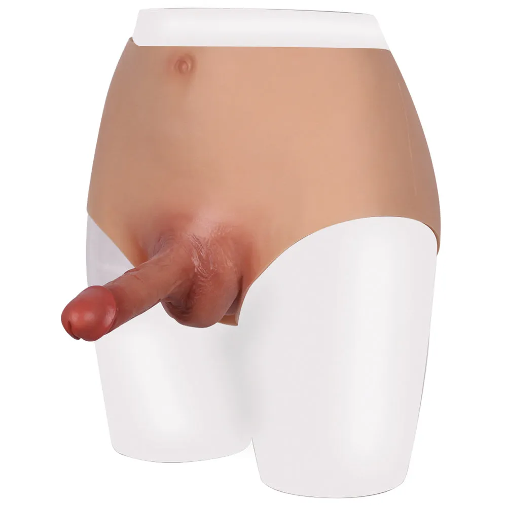 Ultra-Realistic Silicone Penis Packer Underwear - Medium