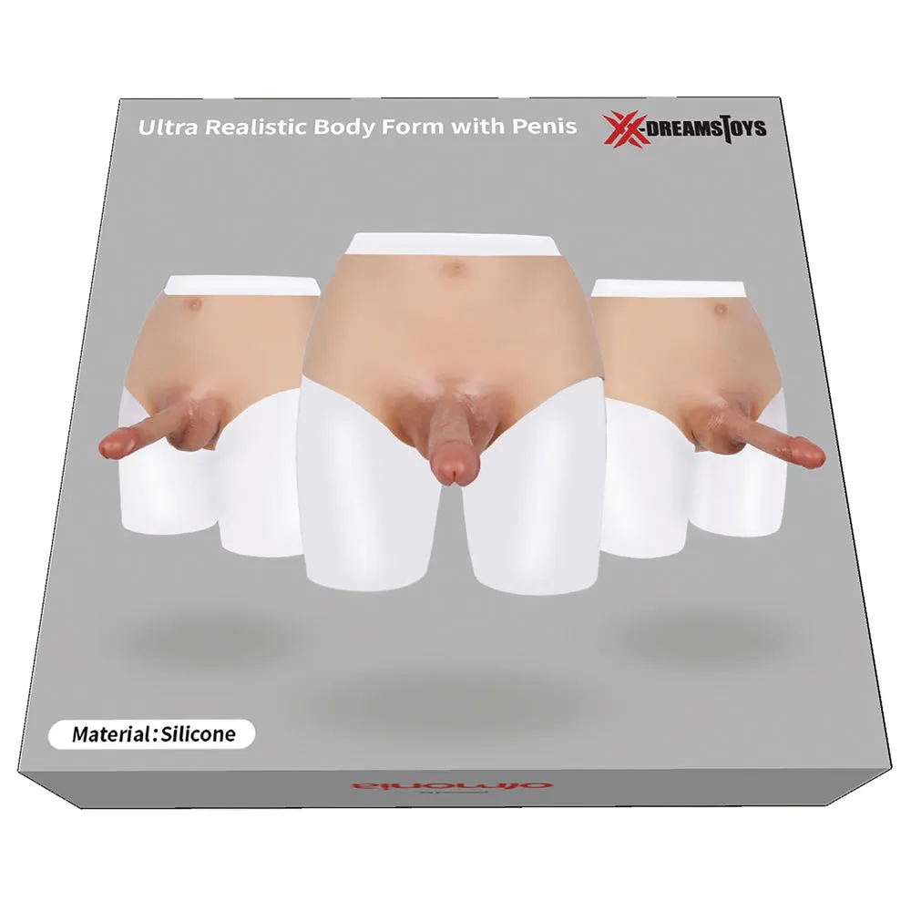 Ultra-Realistic Silicone Penis Packer Underwear - Medium