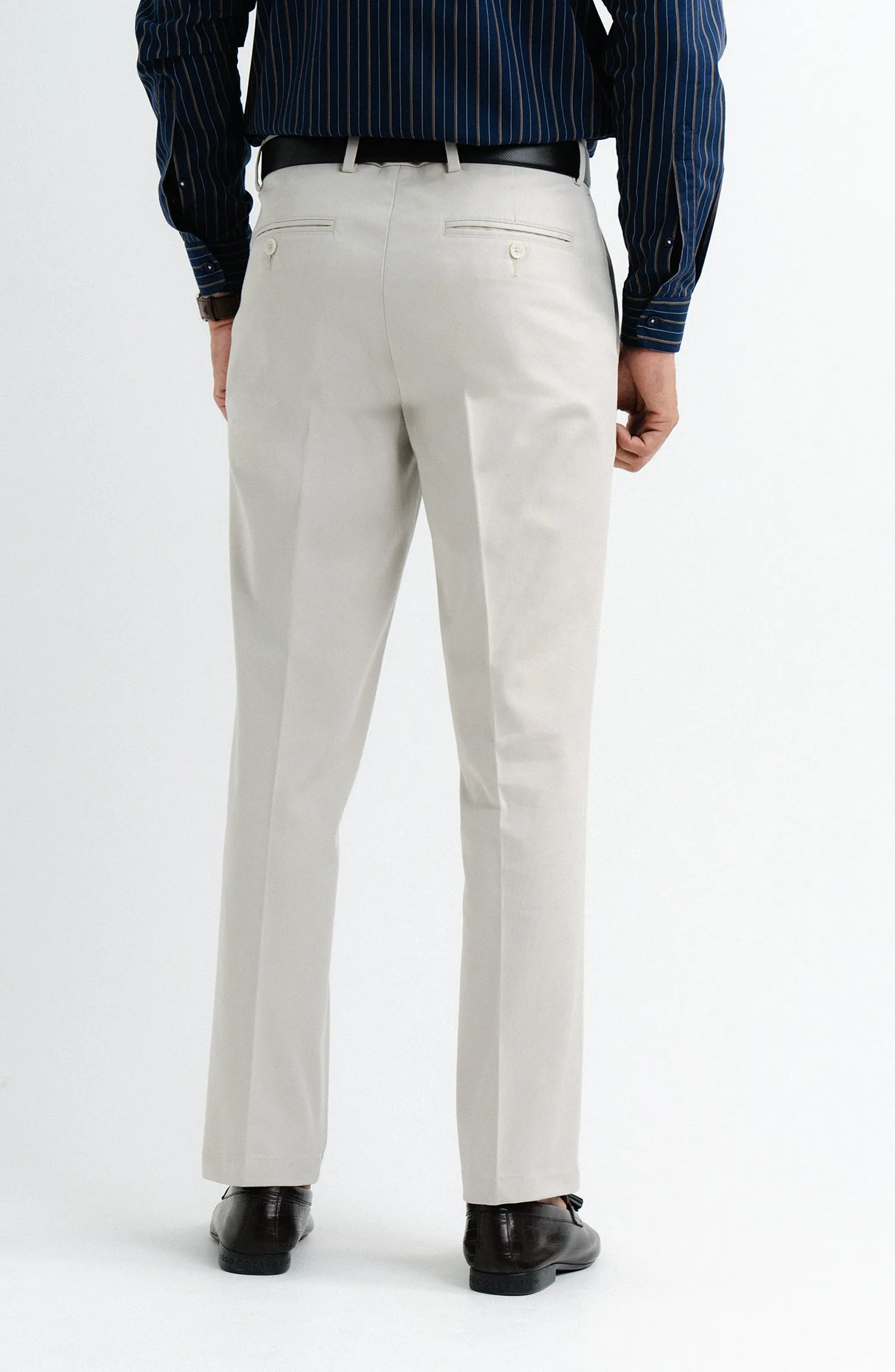 Wrinkle Free Pant - Beige