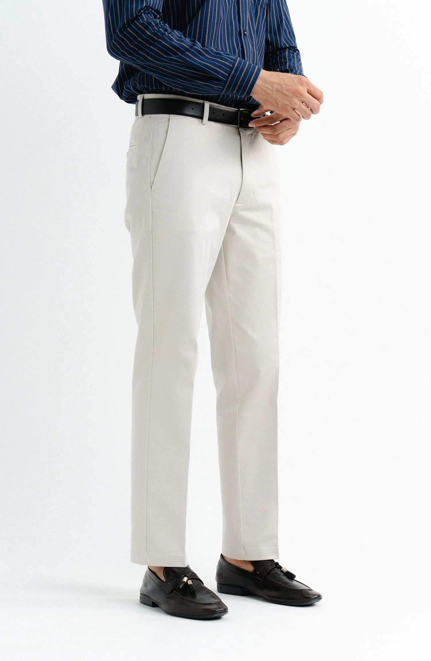 Wrinkle Free Pant - Beige